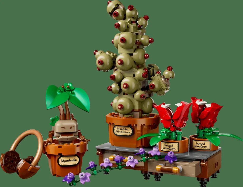 LEGO 76474 - LEGO Harry Potter 76474 Plantele de ierbologie de la Hogwarts: Prezentare Detaliată