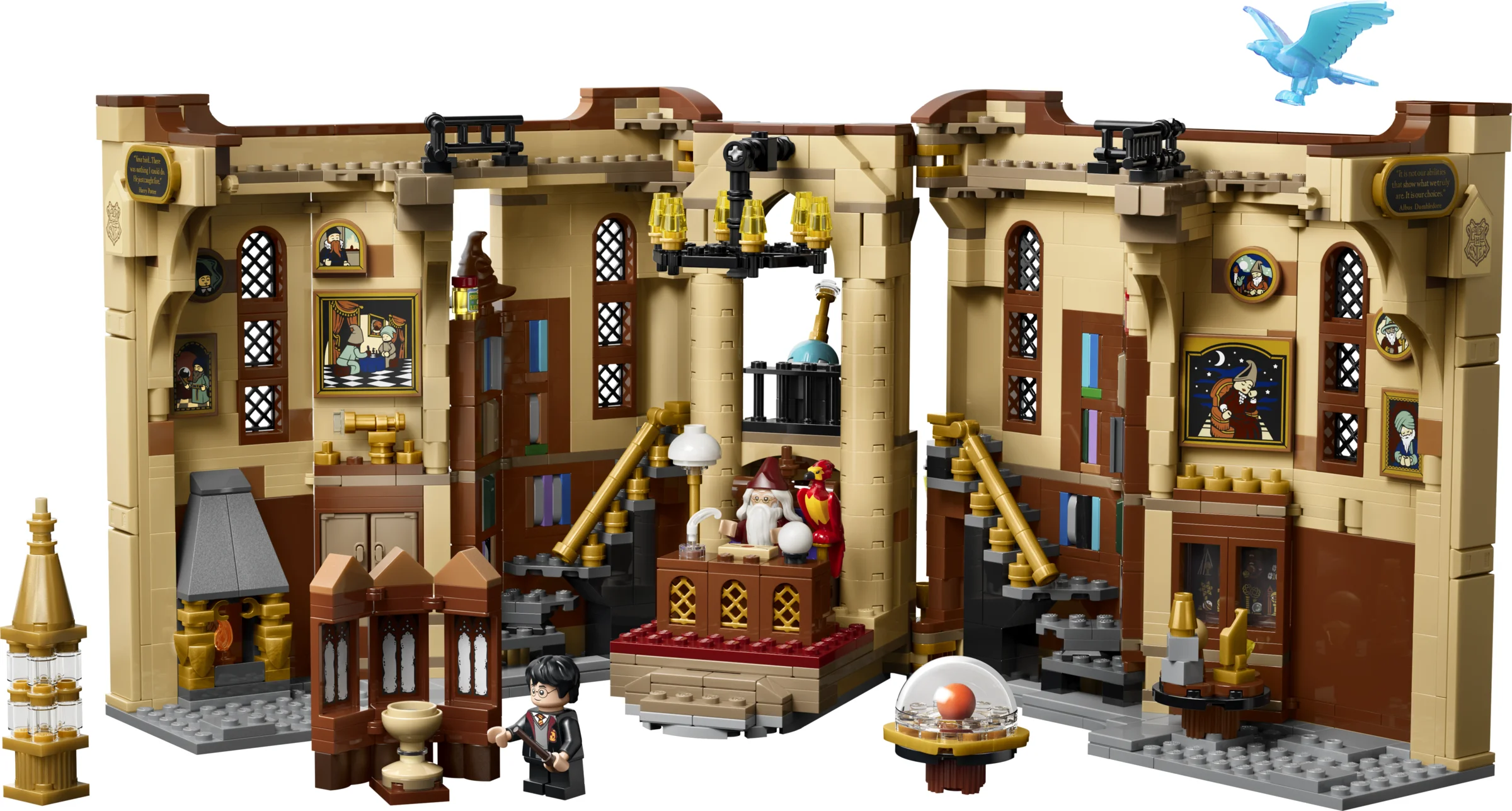 LEGO 76478 - LEGO 76478 Book Nook: Biroul lui Dumbledore - Dioramă magică