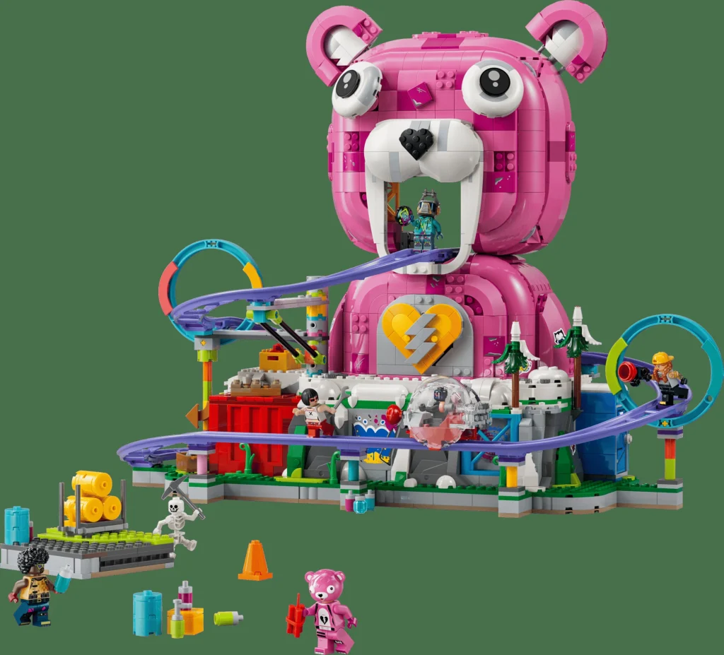 LEGO 77082 - Recenzie LEGO 77082 Rave Cave: Baza epică din Fortnite prinde viață