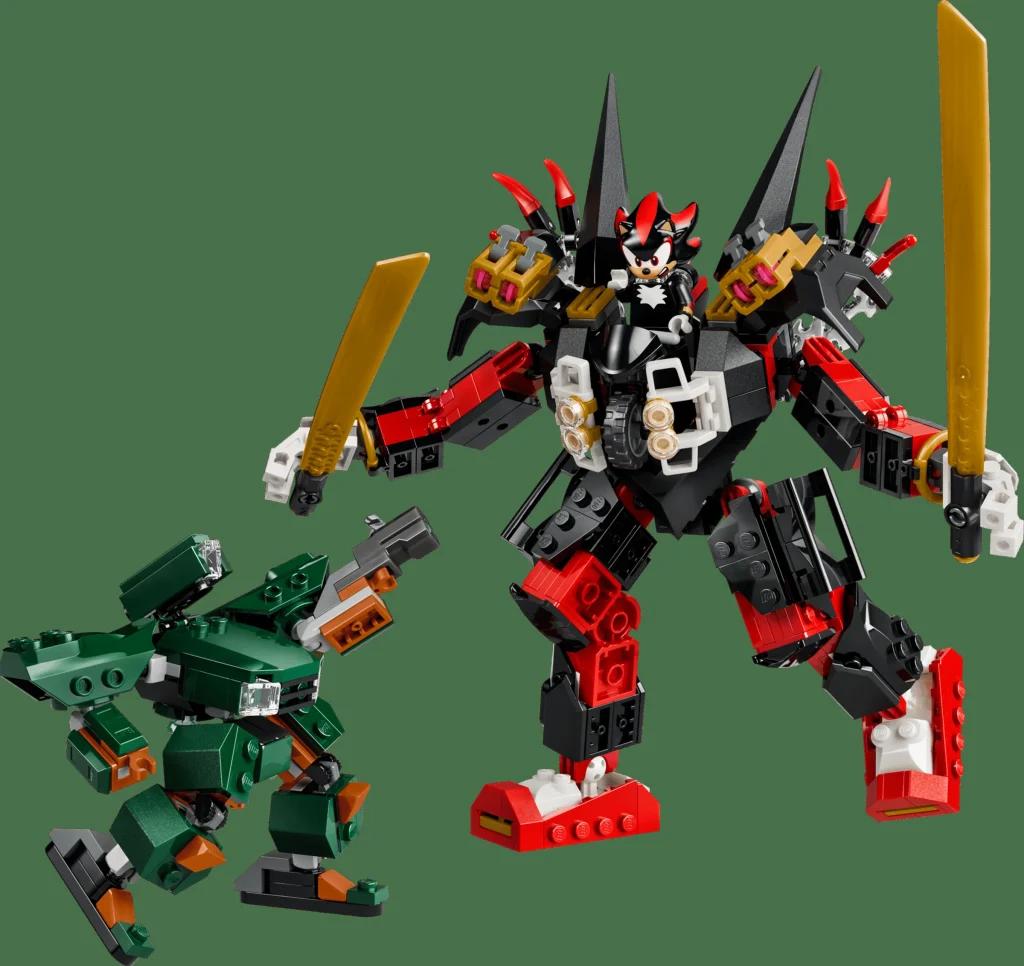 LEGO 77120 - Recenzie LEGO 77120 Robotul lui Shadow vs. Soldat G.U.N.: Acțiune pură în universul Sonic