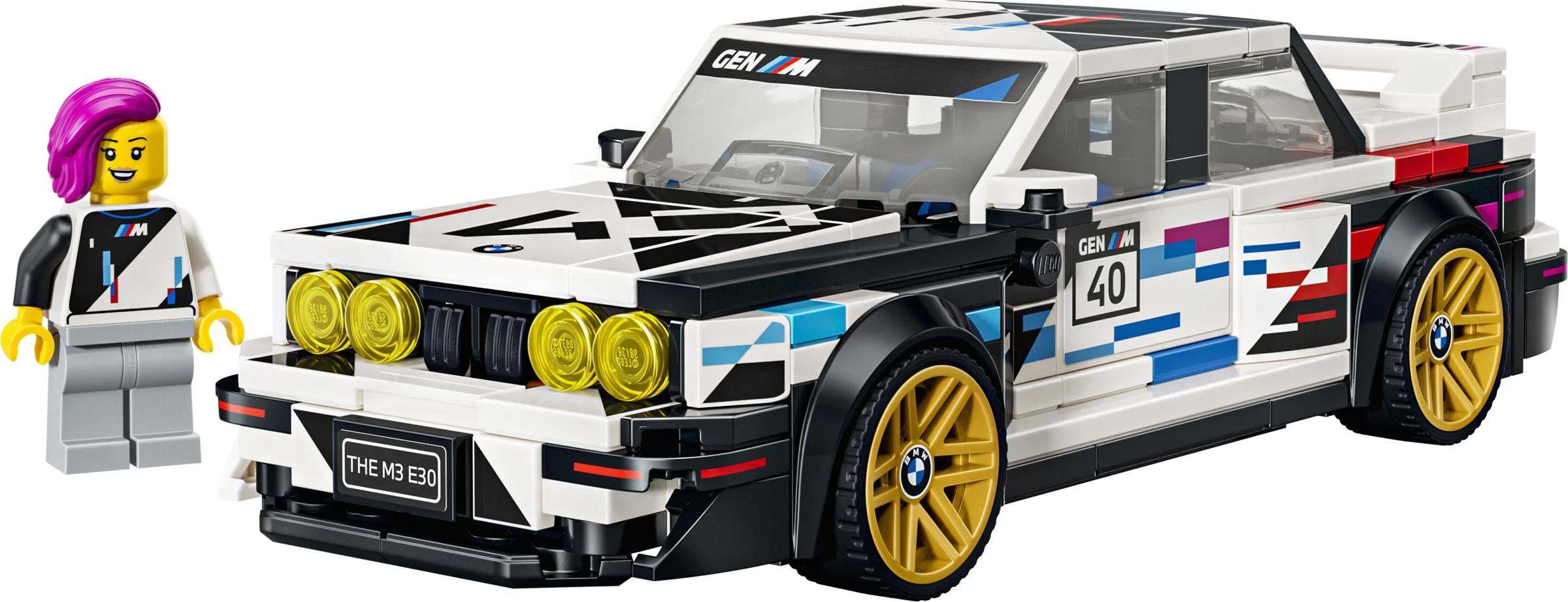LEGO 77263 - Recenzie LEGO 77263 BMW M3 (E30): O legendă retro pe patru roți