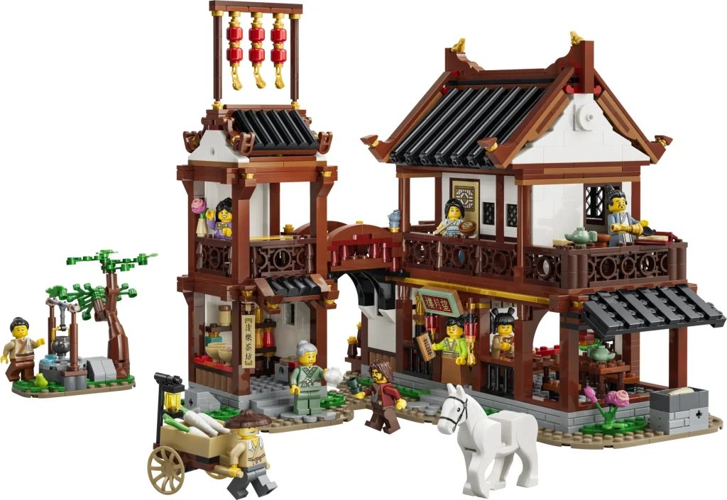 LEGO 80121 - Recenzie LEGO 80121 Han antic pentru contemplarea lunii: O capodoperă arhitecturală asiatică