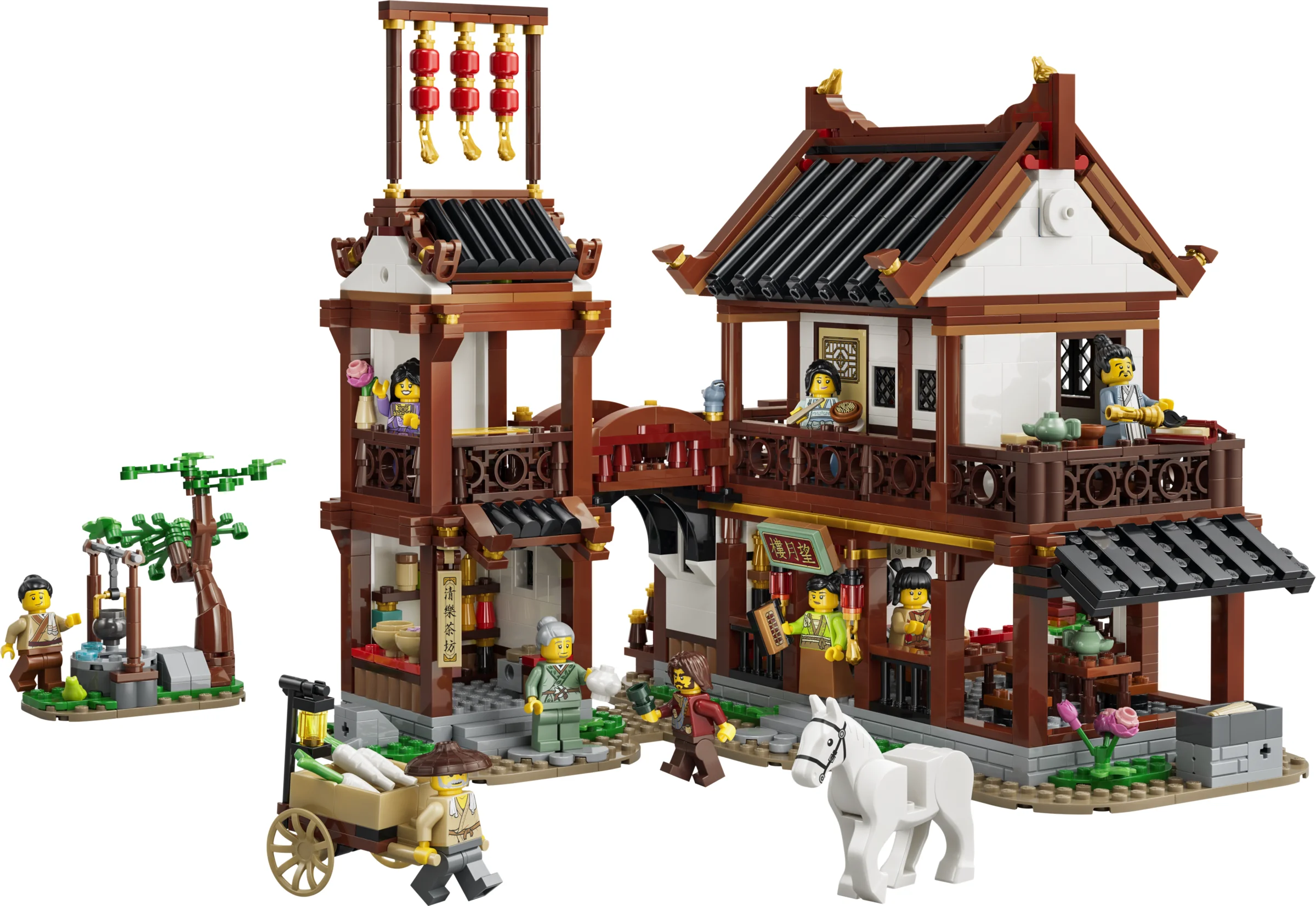 LEGO 80121 - Recenzie LEGO 80121 Han antic pentru contemplarea lunii: O capodoperă arhitecturală asiatică