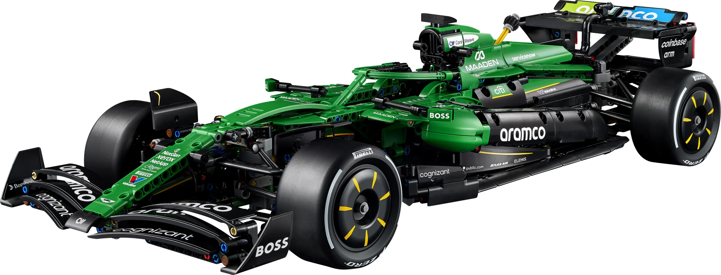 LEGO 42240 - Recenzie LEGO 42240 Mașina de F1 Aston Martin Aramco AMR25: O lansare cu probleme de culoare