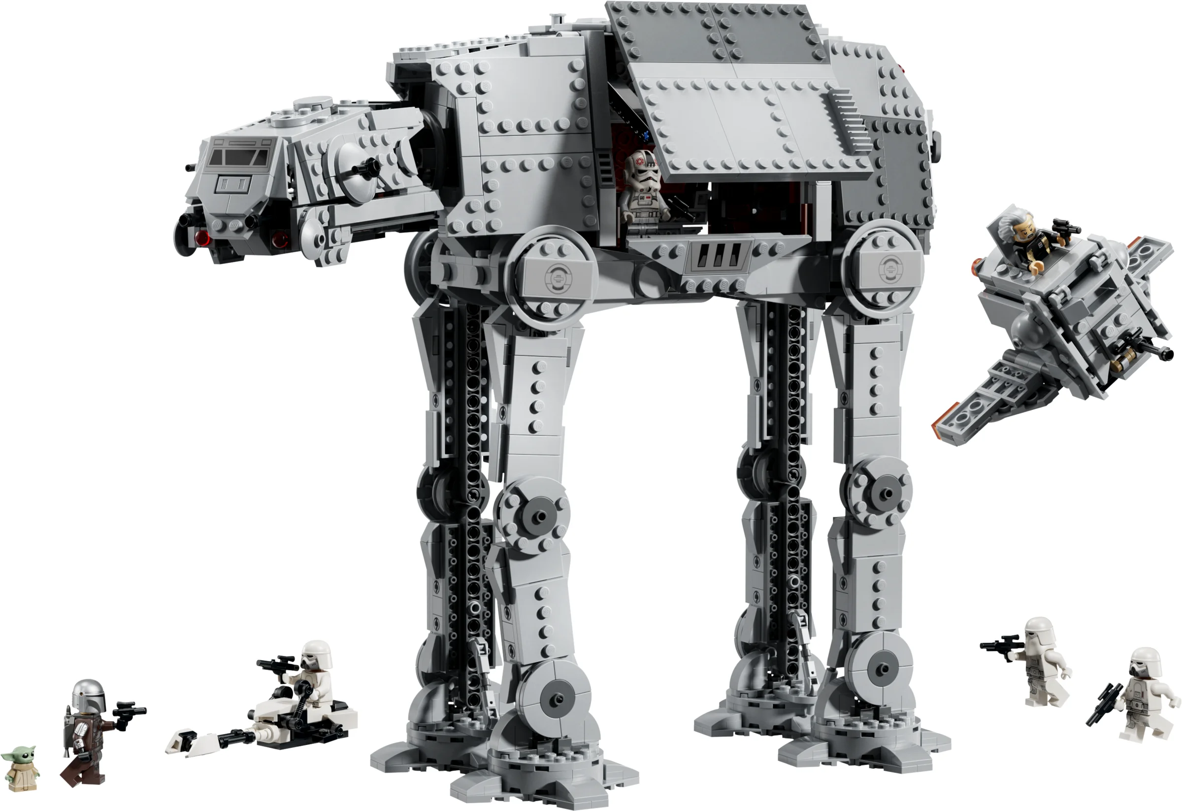 LEGO 75454 - LEGO Star Wars 75454 AT-AT al Rămășițelor Imperiale cu INT-4: Prezentare Detaliată