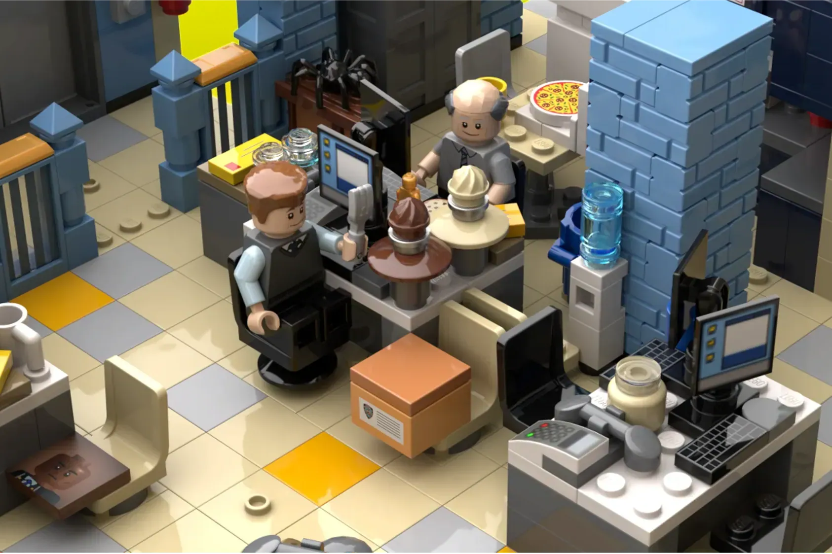 Brooklyn Nine-Nine forțează porțile LEGO: Secția de poliție 99 atinge din nou borna de 10.000 de voturi