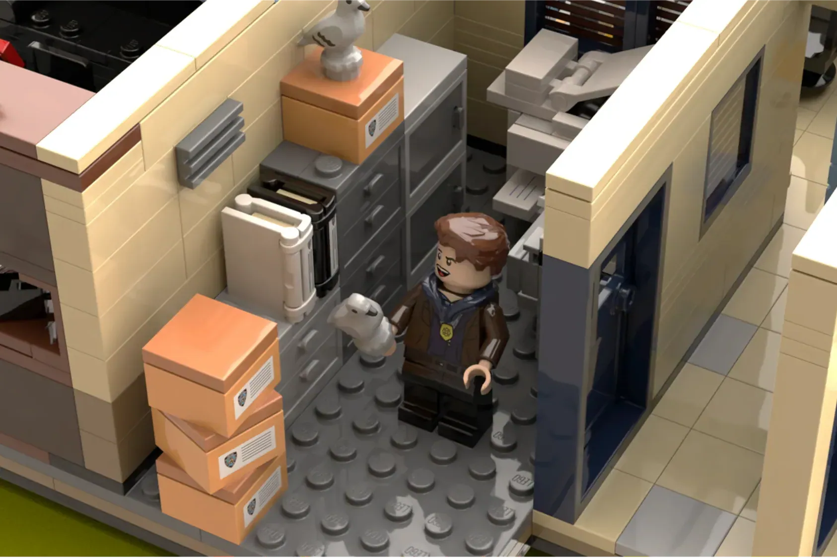 Brooklyn Nine-Nine forțează porțile LEGO: Secția de poliție 99 atinge din nou borna de 10.000 de voturi