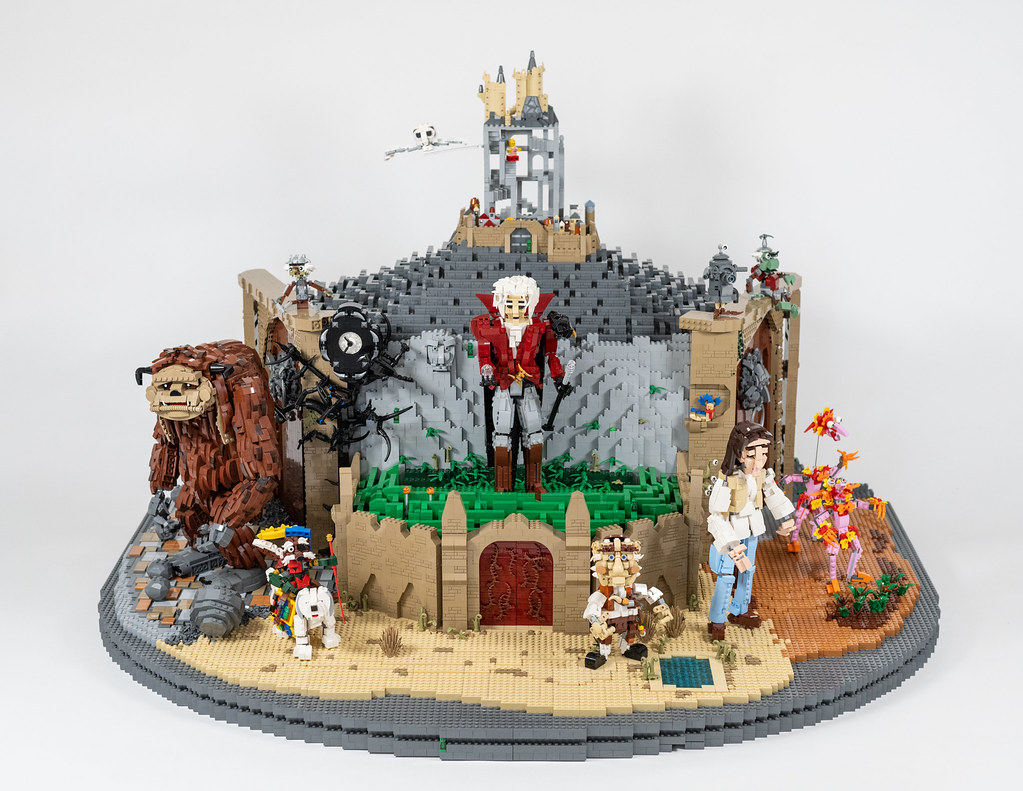 Magia filmului Labyrinth recreată din piese LEGO: Un tribut impresionant pentru fanii lui Jim Henson la 40 de ani de la lansare