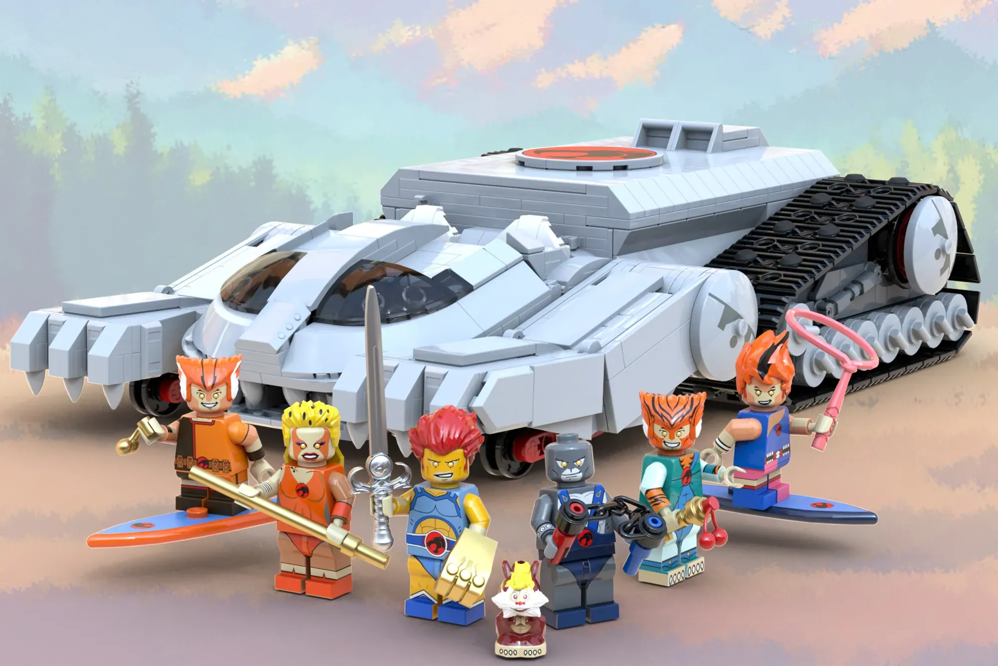 Proiectele ThunderCats Ho! și Milk and Cheese Shop ating pragul de 10.000 de susținători pe LEGO Ideas