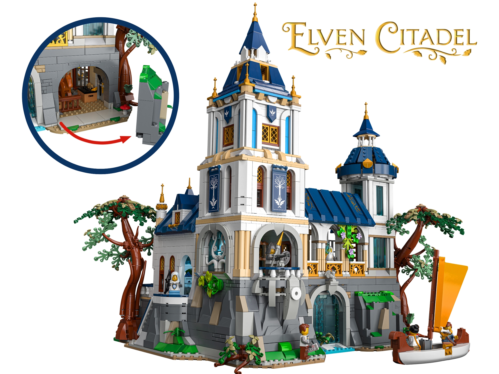 Detalii noi despre Elven Citadel: Alternativa fascinantă pentru fanii universurilor fantastice în programul BrickLink Series 11
