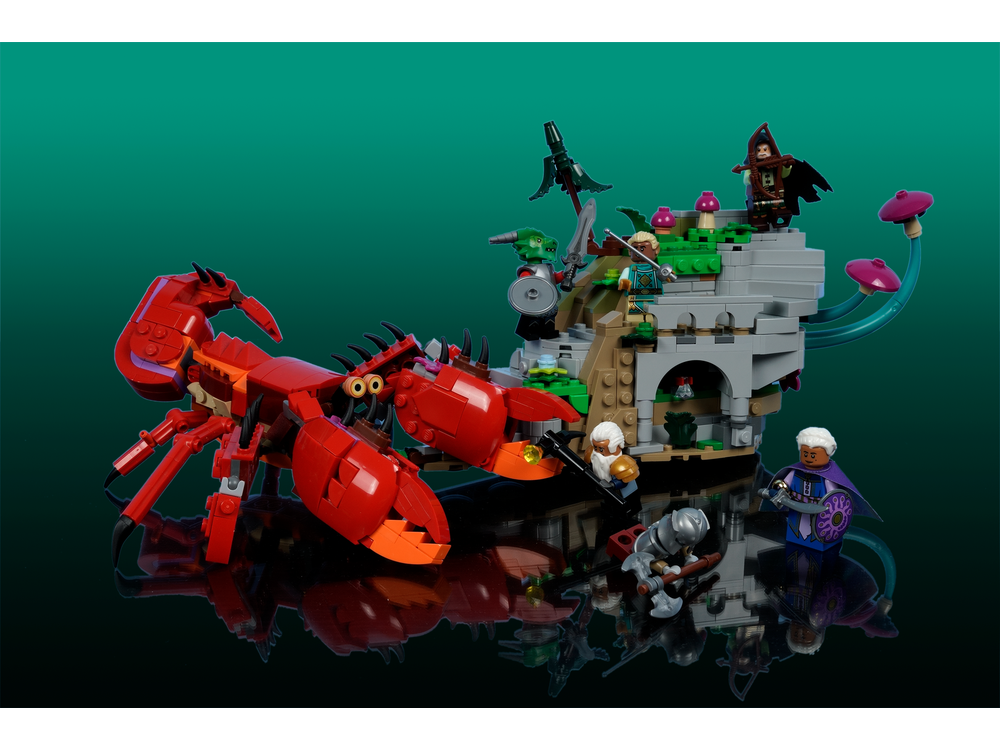 Detalii noi despre „A Parallel Saga”: O expansiune spectaculoasă pentru LEGO Ideas Dungeons & Dragons: Red Dragon's Tale