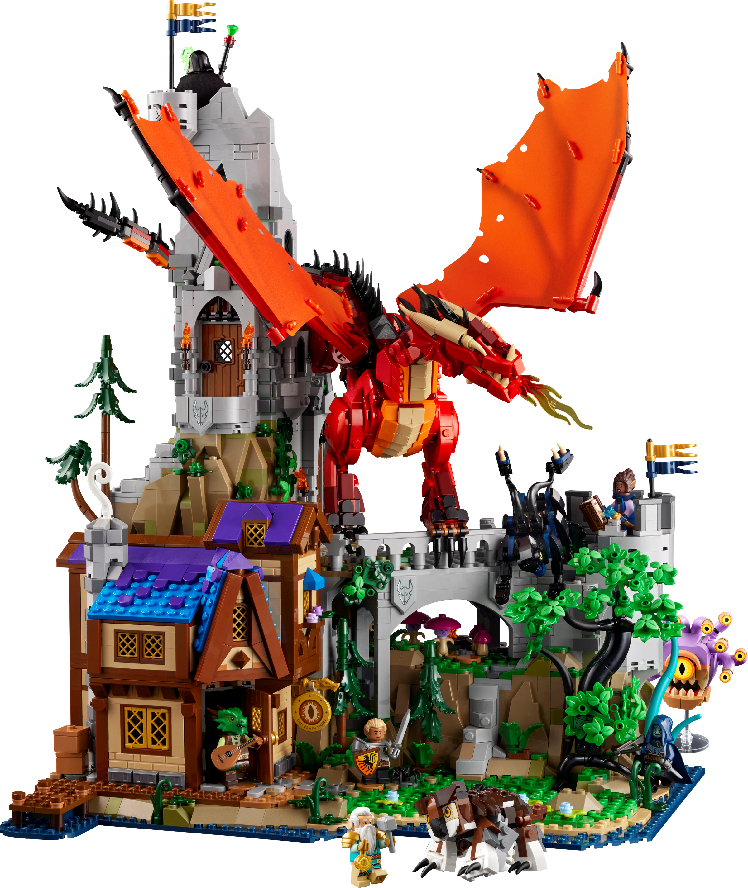 LEGO retrage setul legendar Dungeons & Dragons: Red Dragon’s Tale – O ultimă șansă pentru colecționarii din România
