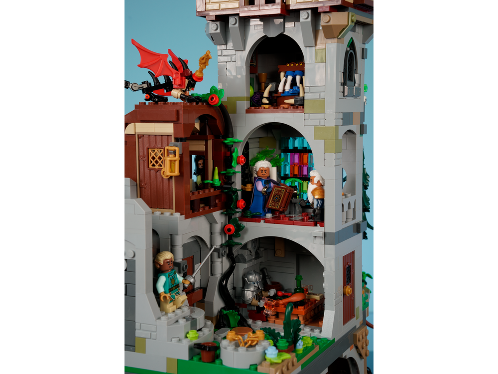 Detalii noi despre „A Parallel Saga”: O expansiune spectaculoasă pentru LEGO Ideas Dungeons & Dragons: Red Dragon's Tale