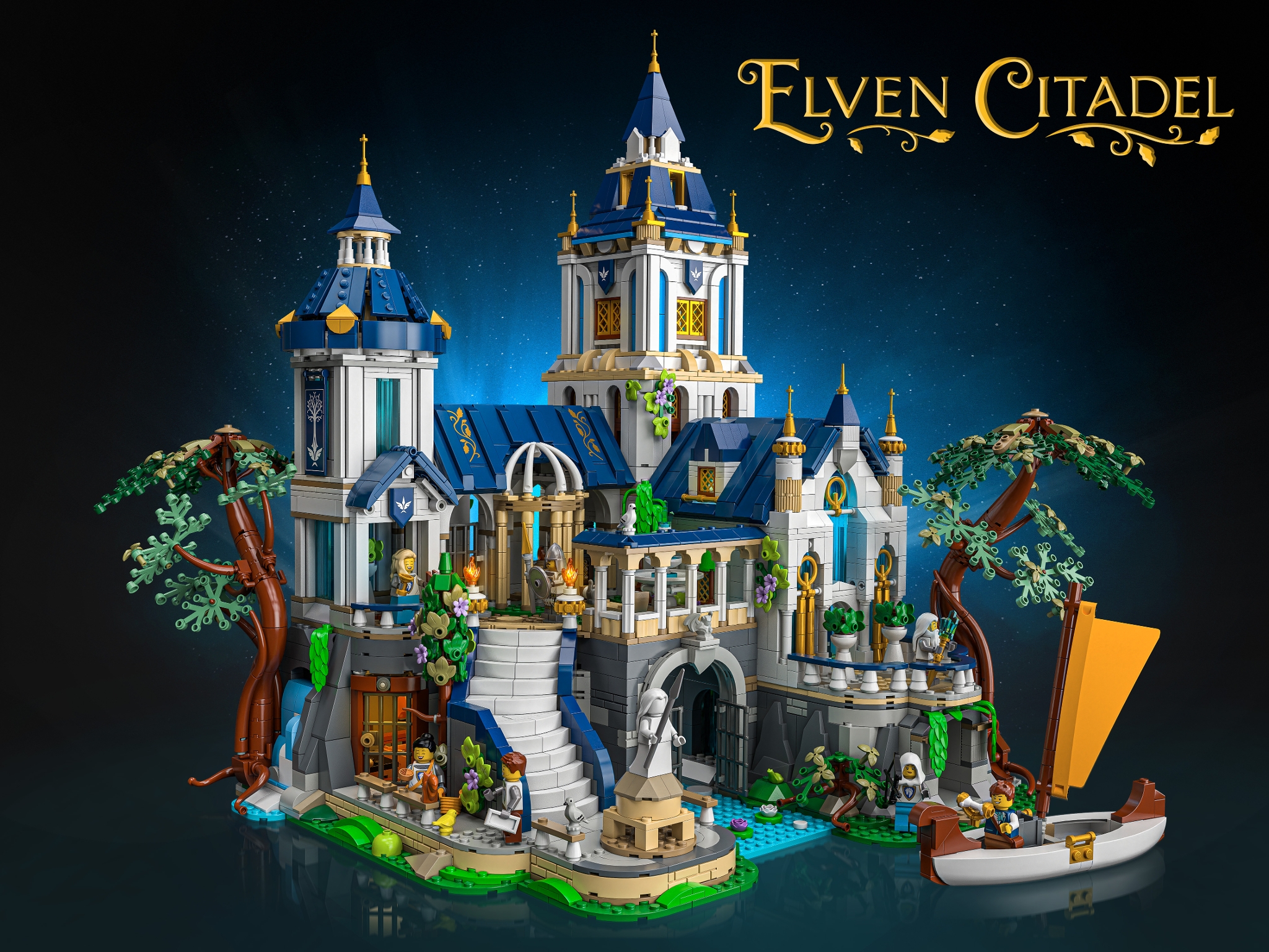 Detalii noi despre Elven Citadel: Alternativa fascinantă pentru fanii universurilor fantastice în programul BrickLink Series 11