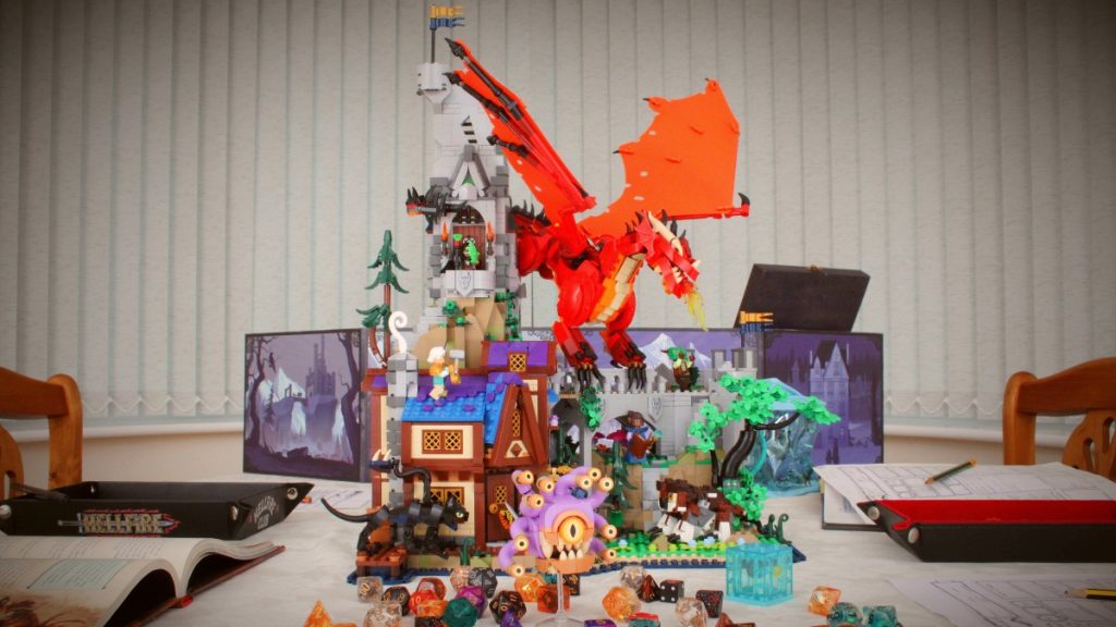 LEGO retrage setul legendar Dungeons & Dragons: Red Dragon’s Tale – O ultimă șansă pentru colecționarii din România