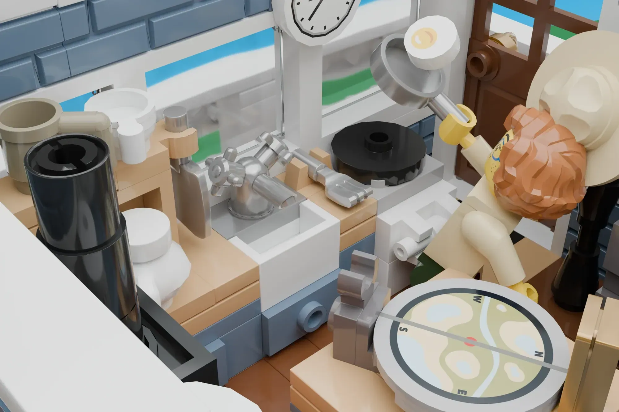 De veghe deasupra pădurii: Proiectul Fire Lookout Tower atinge pragul de 10.000 de voturi pe LEGO Ideas