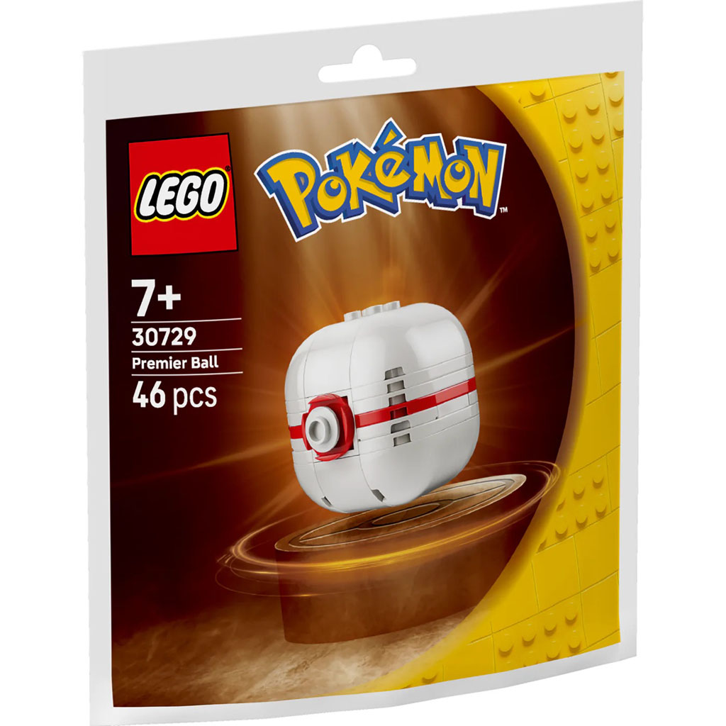 LEGO anunță primele polybag-uri din universul Pokemon: Detalii despre seturile Premier Ball și Trainer Supplies
