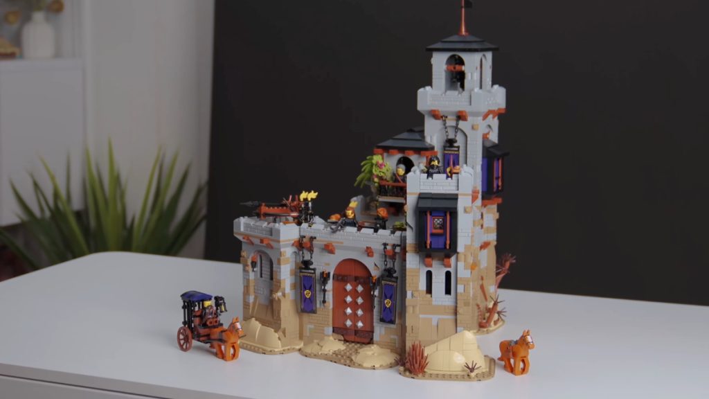 Detalii noi despre Dustmark Keep: O fortăreață impresionantă din BrickLink Designer Program Series 8