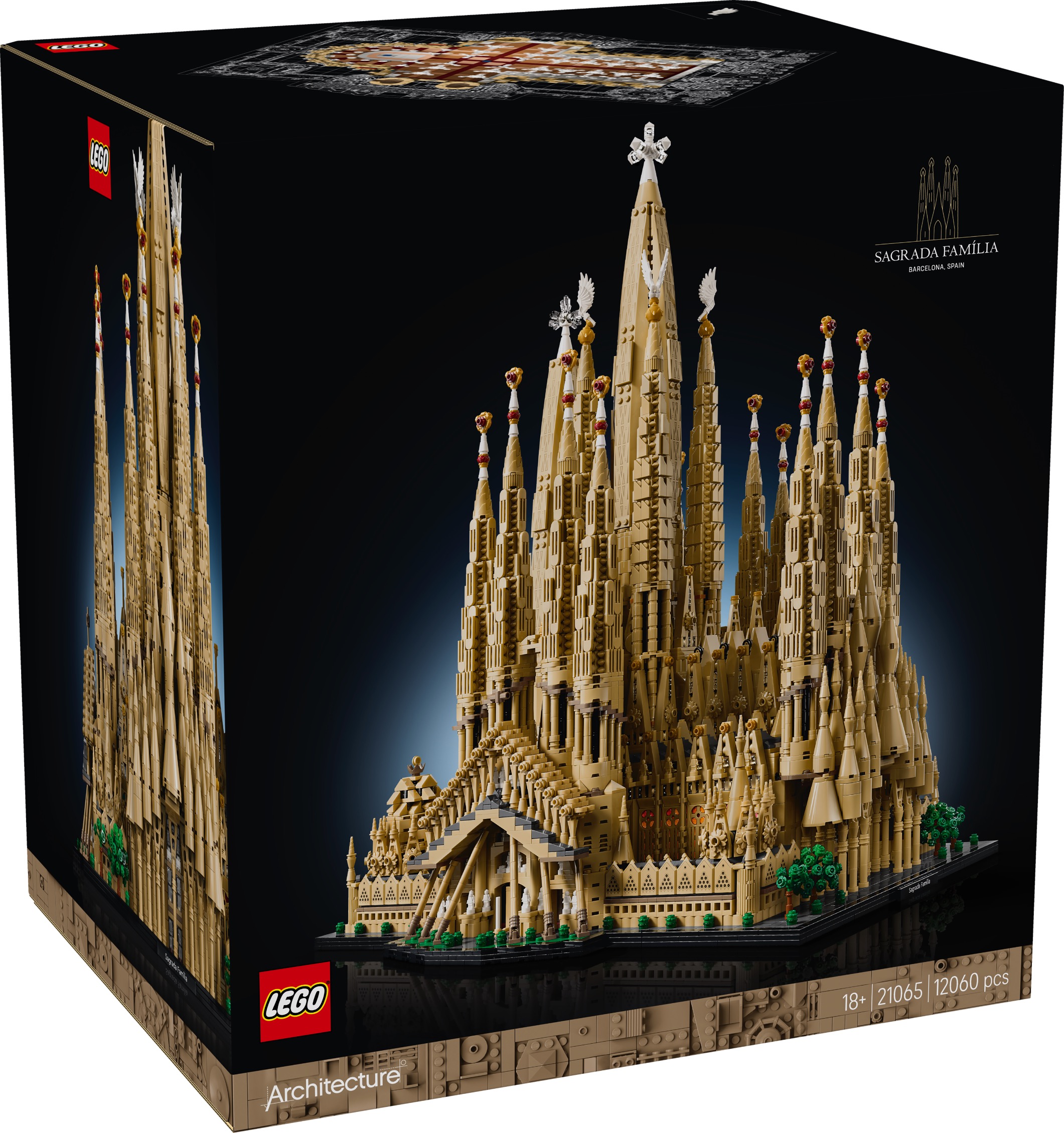LEGO lansează cel mai mare set din istorie: Monumentala Sagrada Família (21065) redefinește limitele construcției
