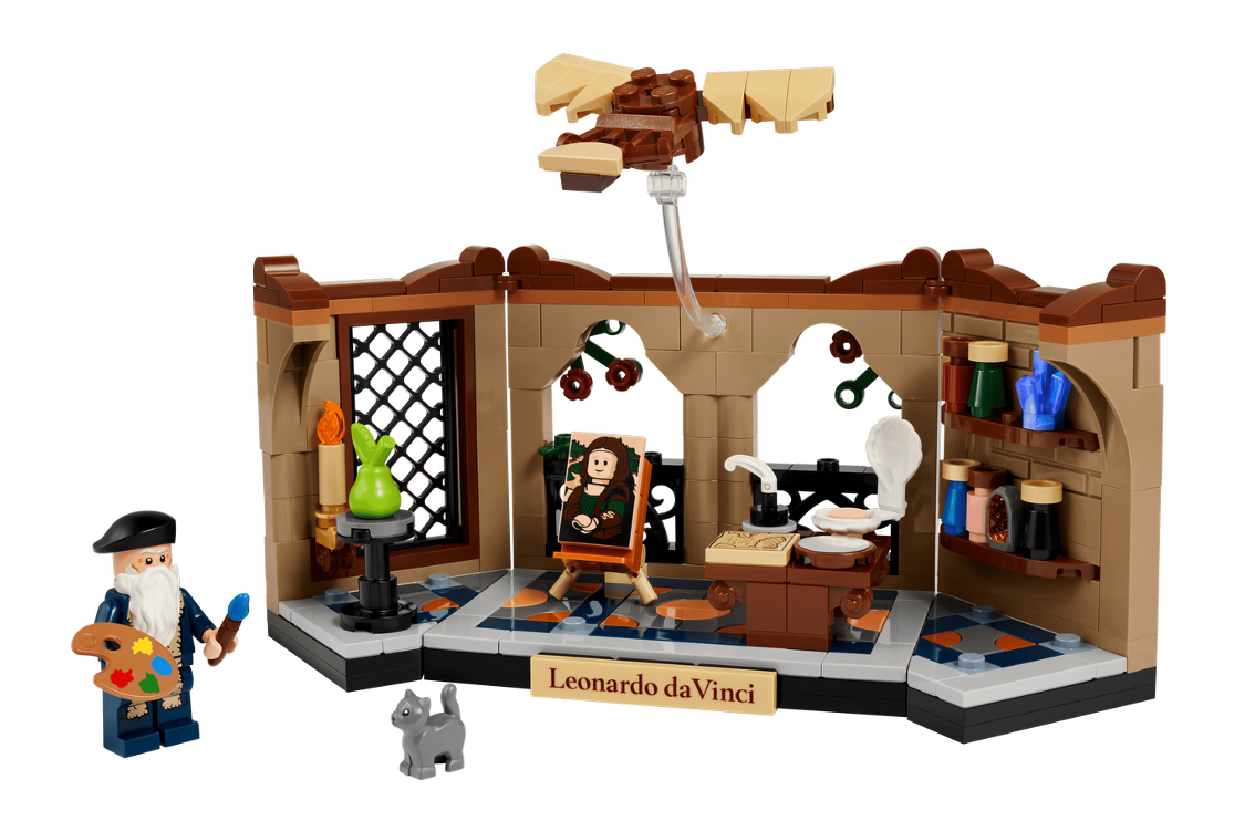 LEGO lansează setul 40902 Tribute to Leonardo da Vinci: Ofertă cu puncte duble și un cadou istoric pentru fanii din România