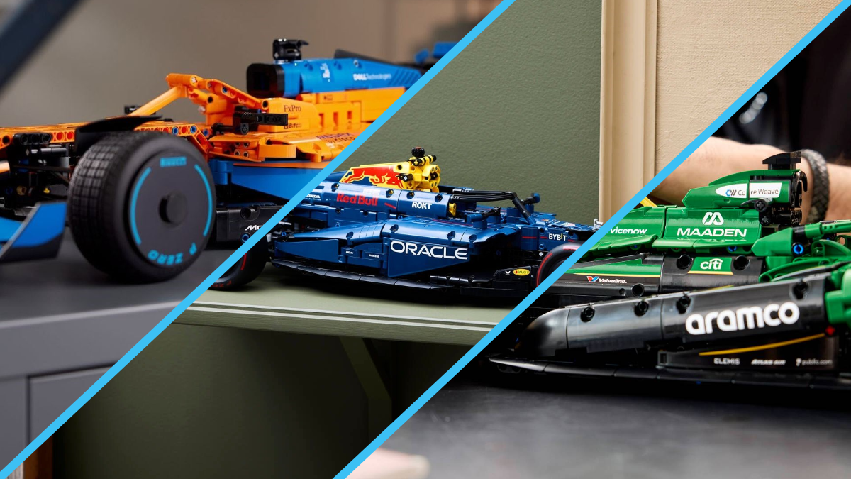 LEGO anunță noul set Aston Martin Aramco AMR25: Grila Formula 1 Technic este aproape completă