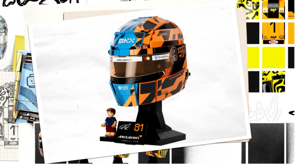 Detalii despre procesul creativ al noilor căști McLaren F1 din gama LEGO Editions: O colaborare unică cu Lando Norris și Oscar Piastri