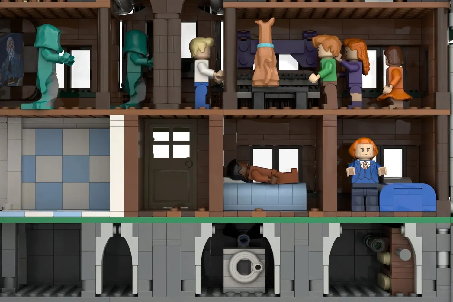 Scooby-Doo se întoarce? Proiectul „A Night of Fright Is No Delight!” a atins pragul de 10.000 de susținători pe LEGO Ideas