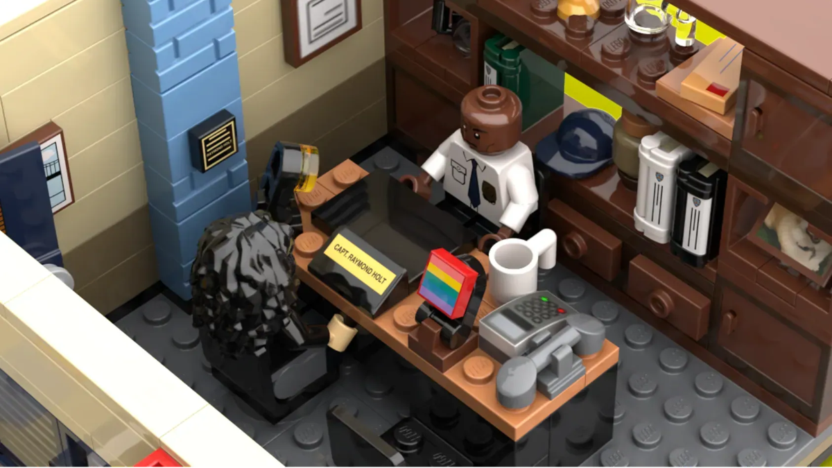 Brooklyn Nine-Nine forțează porțile LEGO: Secția de poliție 99 atinge din nou borna de 10.000 de voturi