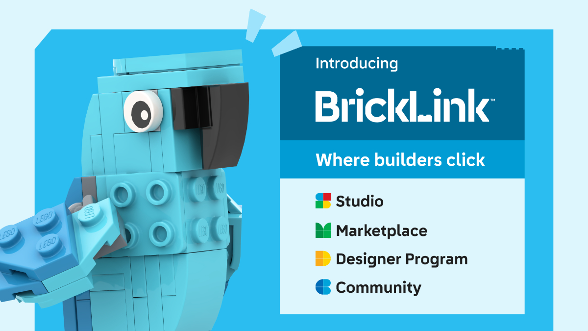 LEGO anunță o transformare majoră pentru BrickLink: Logo nou, rebranding și schimbări în programul de design