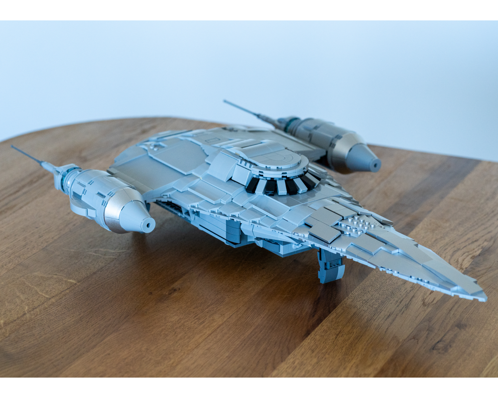 Cum poți construi propriul Nubian Royal Starship folosind piesele din setul UCS 75442 The Mandalorian’s N-1 Starfighter
