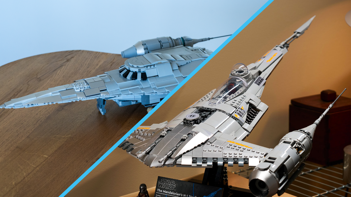 Cum poți construi propriul Nubian Royal Starship folosind piesele din setul UCS 75442 The Mandalorian’s N-1 Starfighter