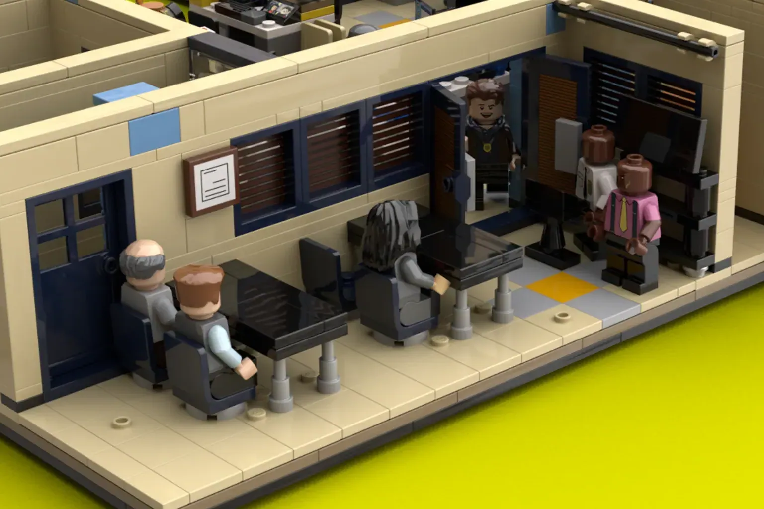 Brooklyn Nine-Nine forțează porțile LEGO: Secția de poliție 99 atinge din nou borna de 10.000 de voturi