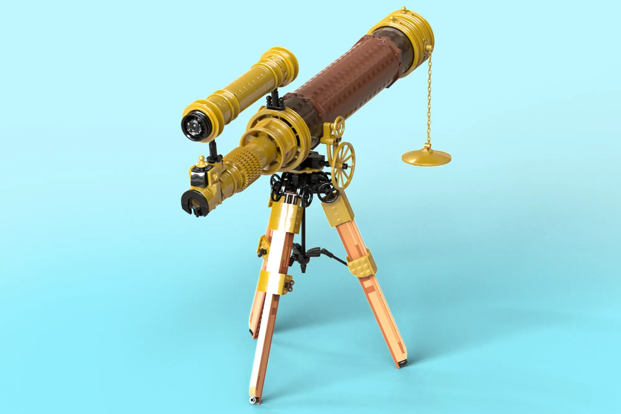 O privire către stele: Modelul Functional Vintage Telescope a atins pragul de 10.000 de susținători pe platforma LEGO Ideas