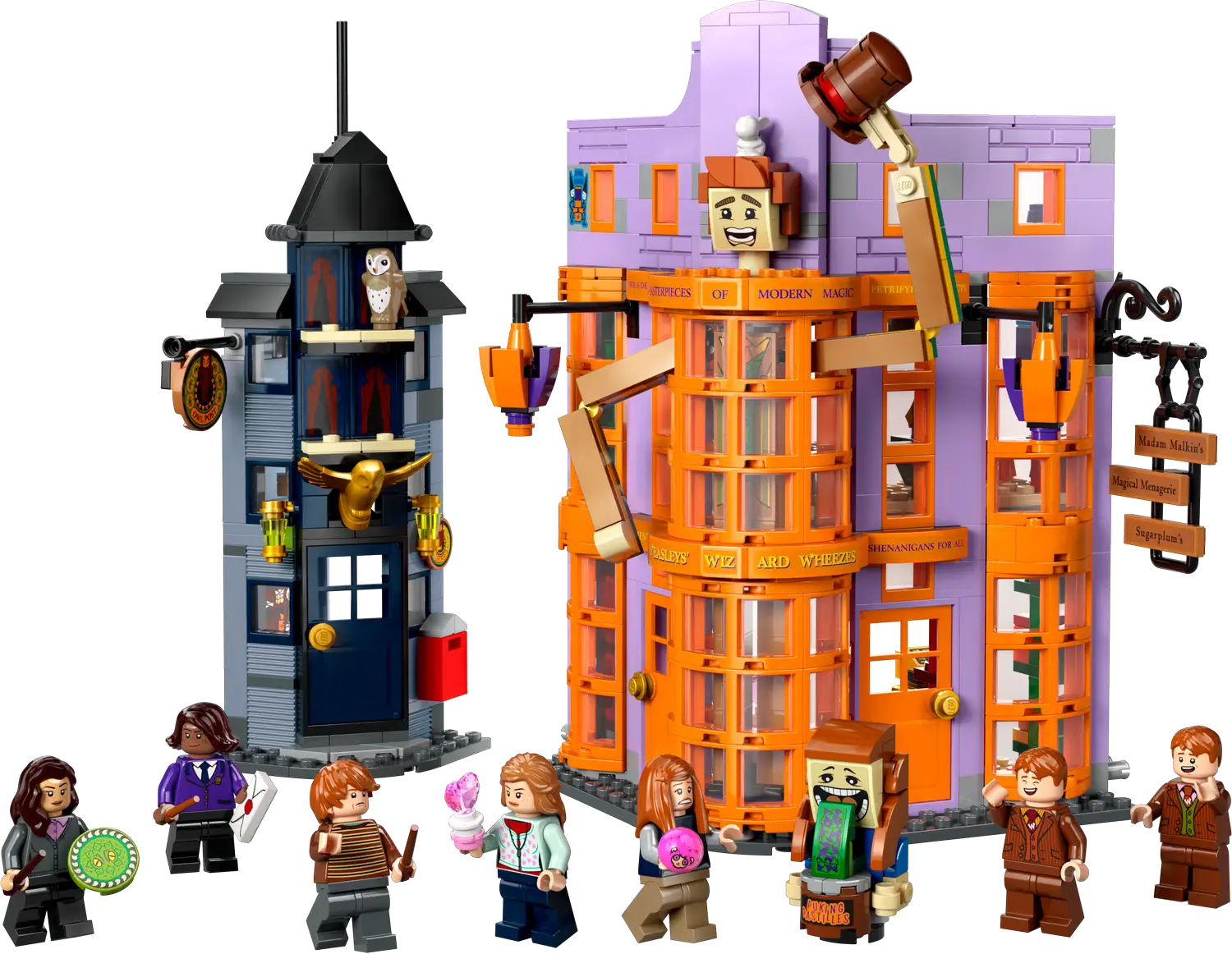 Ghidul complet al străzii Diagon Alley: Cum să conectezi noile seturi modulare LEGO Harry Potter