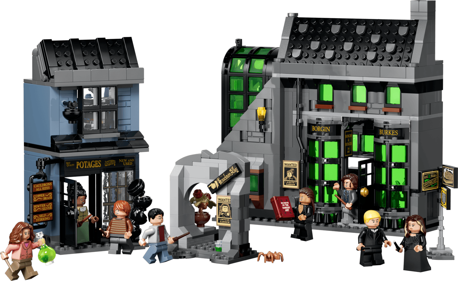 Ghidul complet al străzii Diagon Alley: Cum să conectezi noile seturi modulare LEGO Harry Potter