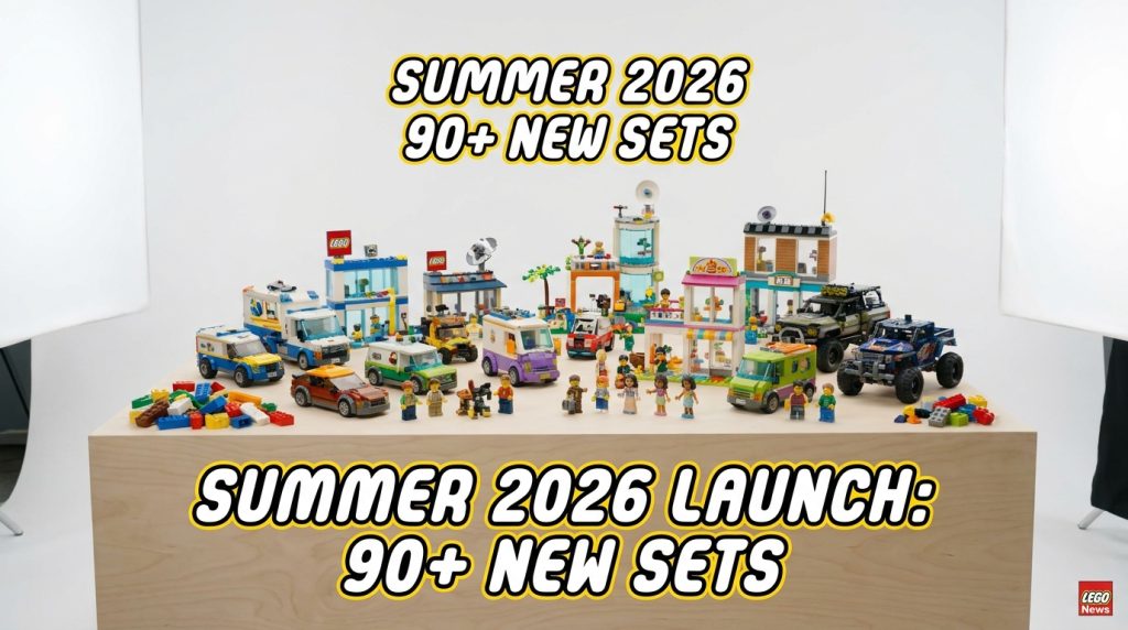 LEGO lansează peste 90 de seturi noi pentru vara anului 2026: Tot ce trebuie să știi despre marea lansare din 1 iunie