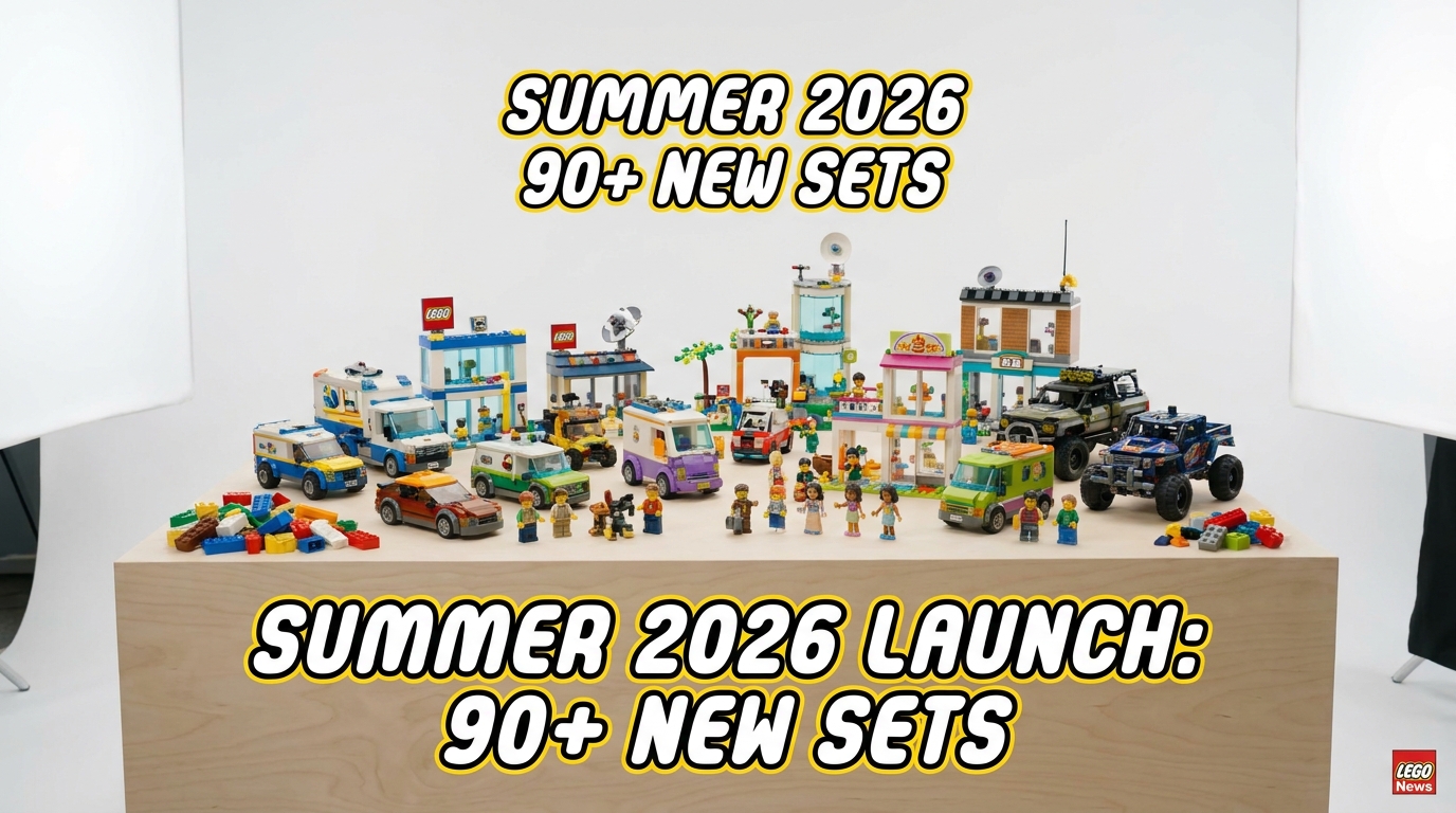 LEGO lansează peste 90 de seturi noi pentru vara anului 2026: Tot ce trebuie să știi despre marea lansare din 1 iunie