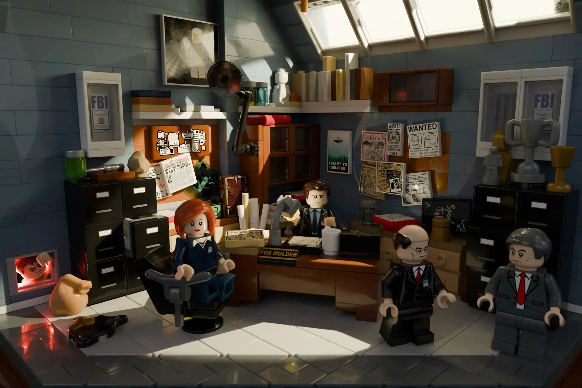 LEGO lansează oficial setul 21369 The X-Files: Detalii complete despre noul model LEGO Ideas