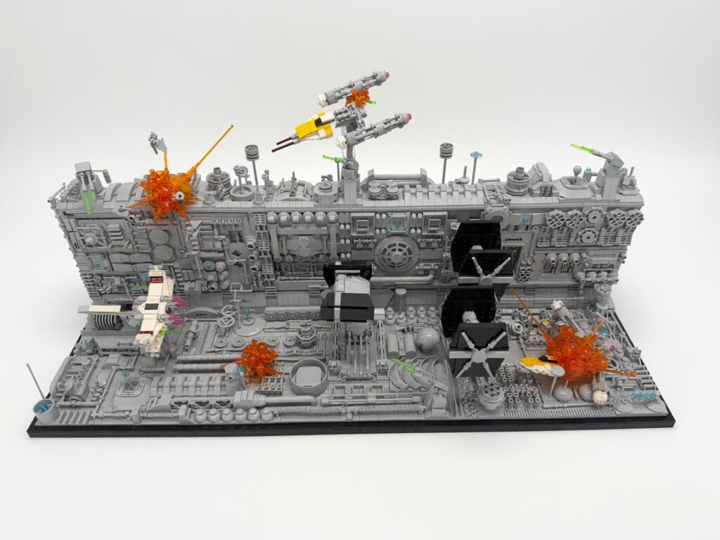 Forța detaliilor minuscule: Universul Star Wars recreat la scară micro de un maestru al construcțiilor LEGO