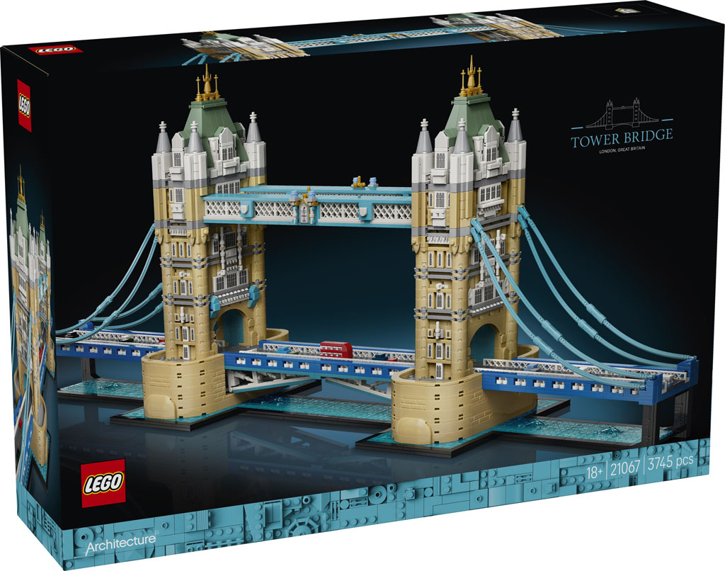 LEGO anunță noul set Architecture Tower Bridge (21067): O capodoperă londoneză reinventată