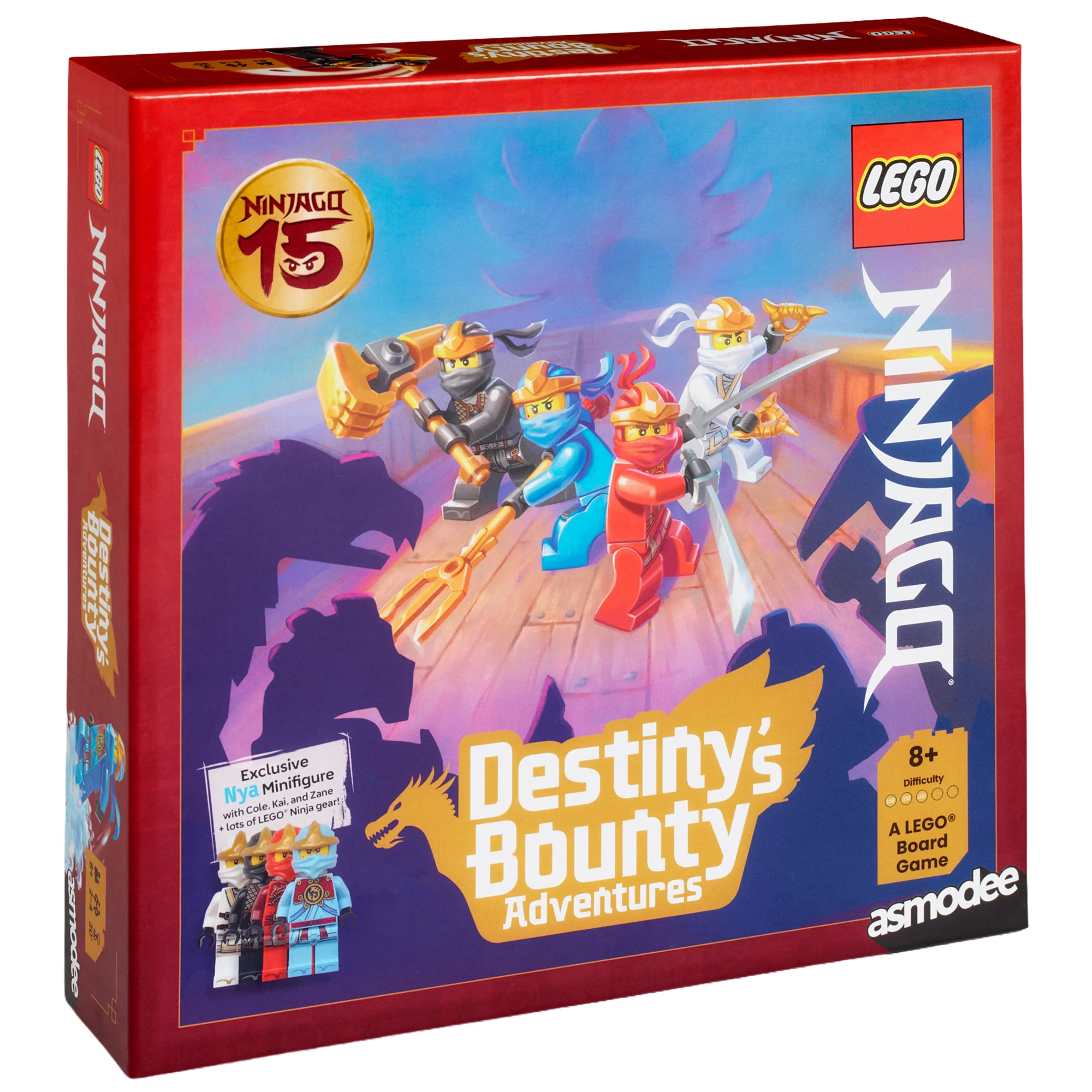 LEGO lansează Destiny’s Bounty Adventures: Un nou joc de societate NINJAGO cu o minifigurină Nya exclusivă