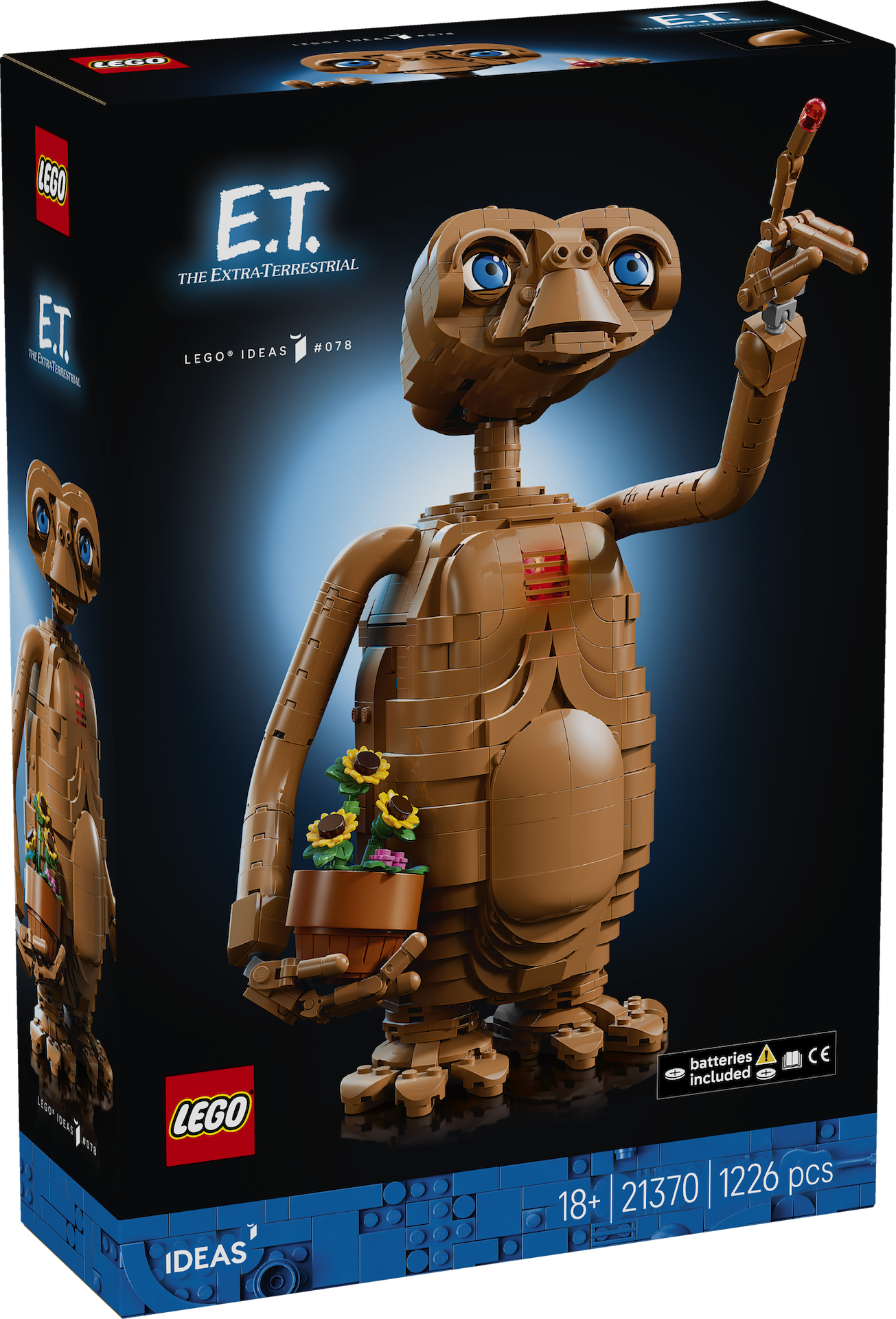 LEGO anunță oficial 21370 E.T. the Extra-Terrestrial: O călătorie nostalgică în inima cinematografiei anilor '80
