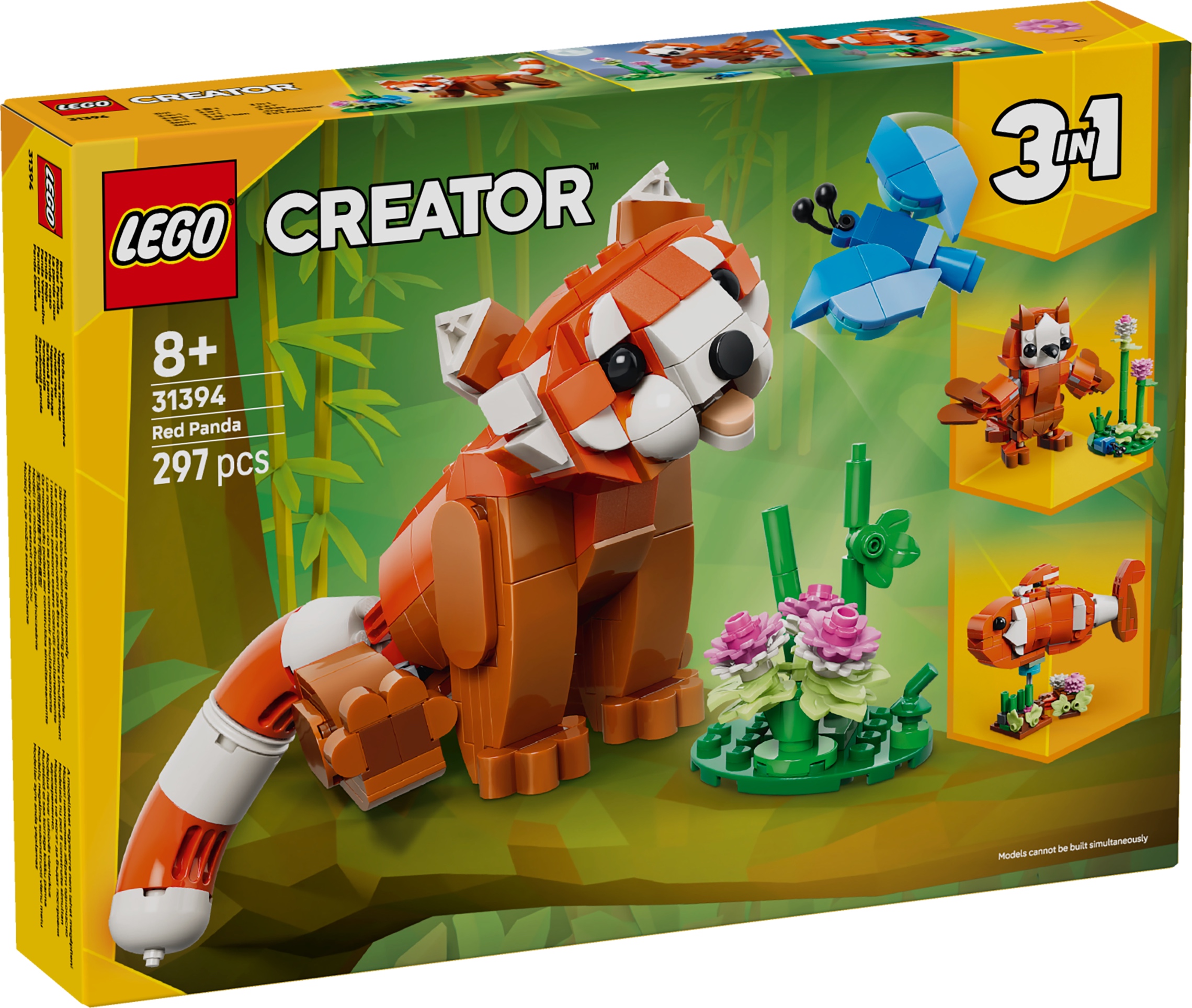 LEGO anunță noul set Creator 3-in-1 Red Panda și dezvăluie gama spectaculoasă pentru 2026