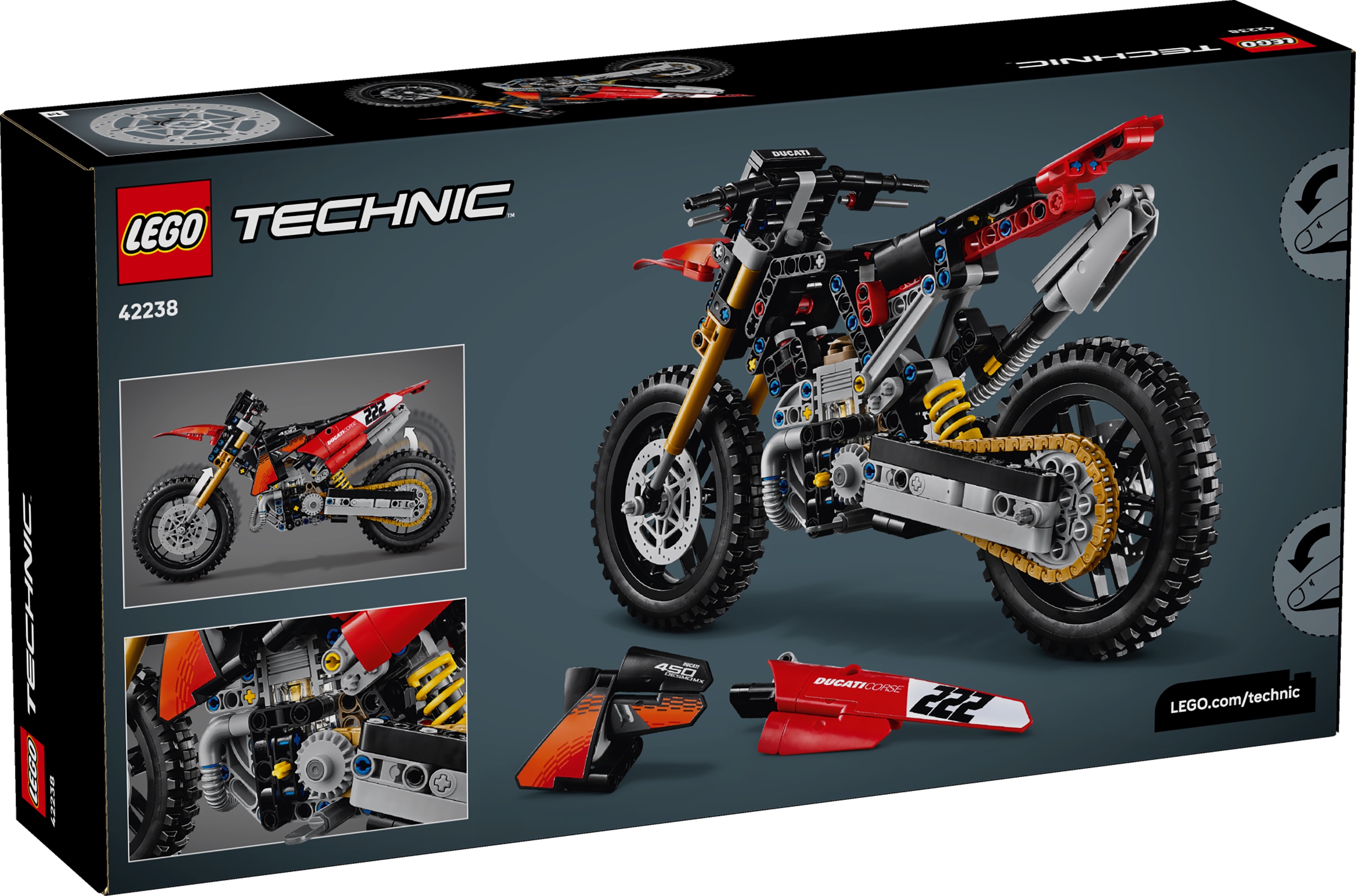 LEGO lansează Ducati Desmo450 MX: O incursiune în universul motocross și detaliile noii game Technic pentru 2026