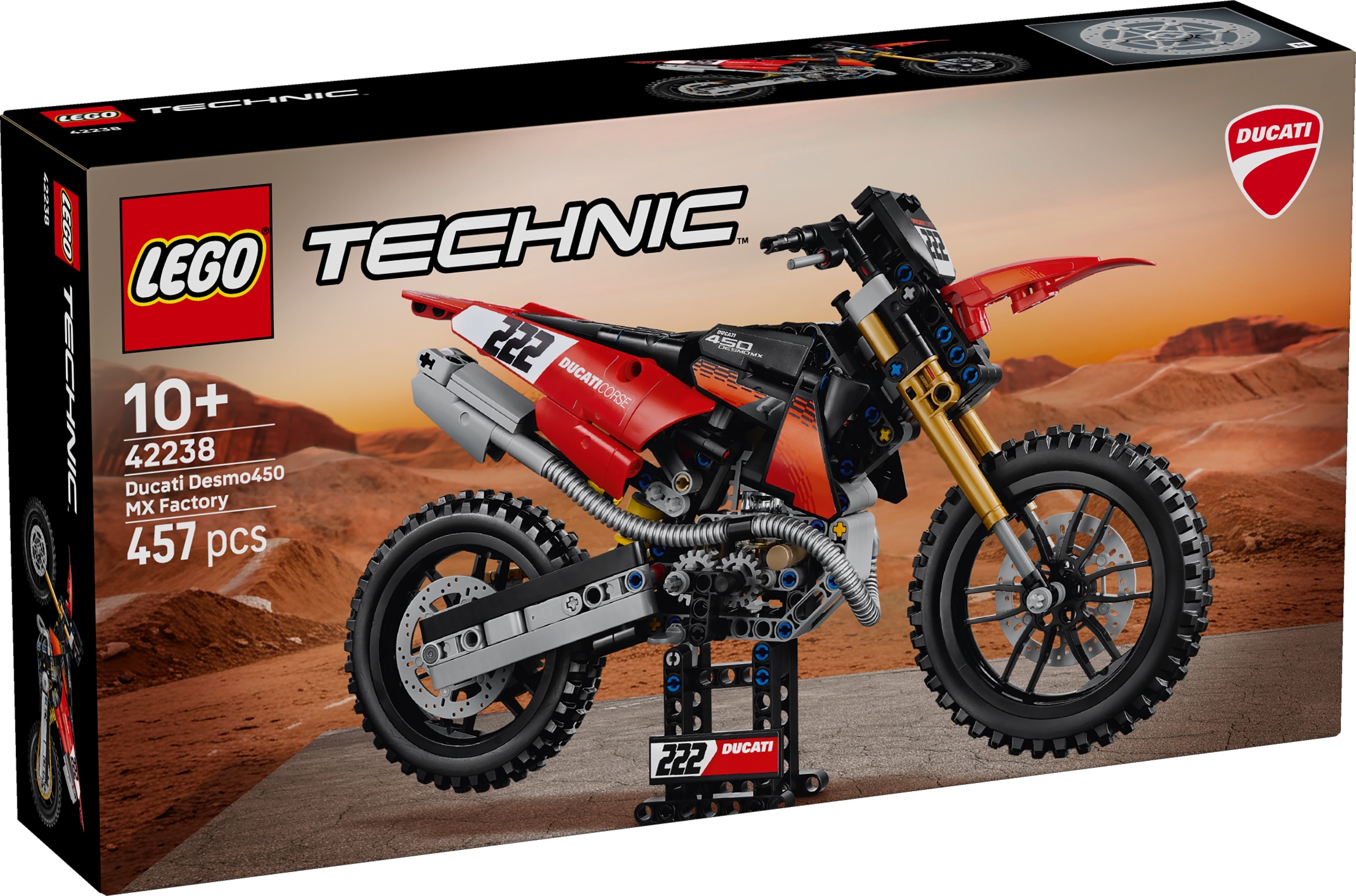 LEGO lansează Ducati Desmo450 MX: O incursiune în universul motocross și detaliile noii game Technic pentru 2026