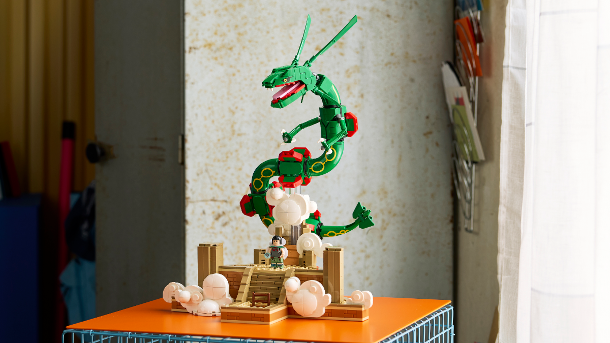LEGO lansează universul Pokémon: Setul 72168 Rayquaza s-a epuizat în timp record la precomenzi