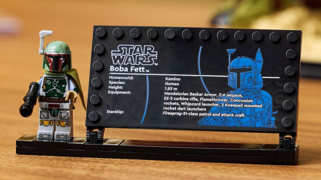 Detalii noi despre setul 75455 Boba Fett: LEGO clarifică designul final al minifigurinei
