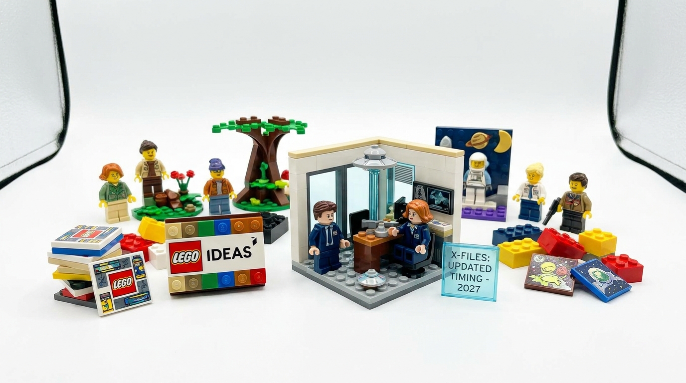 LEGO pregătește viitorul: Calendarul lansărilor LEGO Ideas pentru 2026-2028 și detaliile setului X-Files