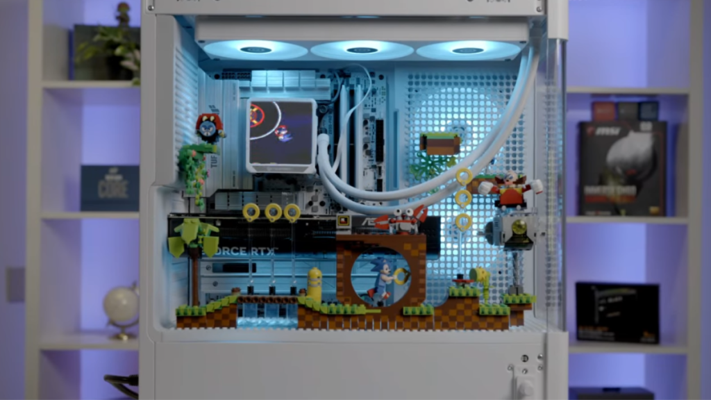 CyberPower PC lansează seria MA-01 Create: Carcasele de computer care transformă hardware-ul în diorame LEGO