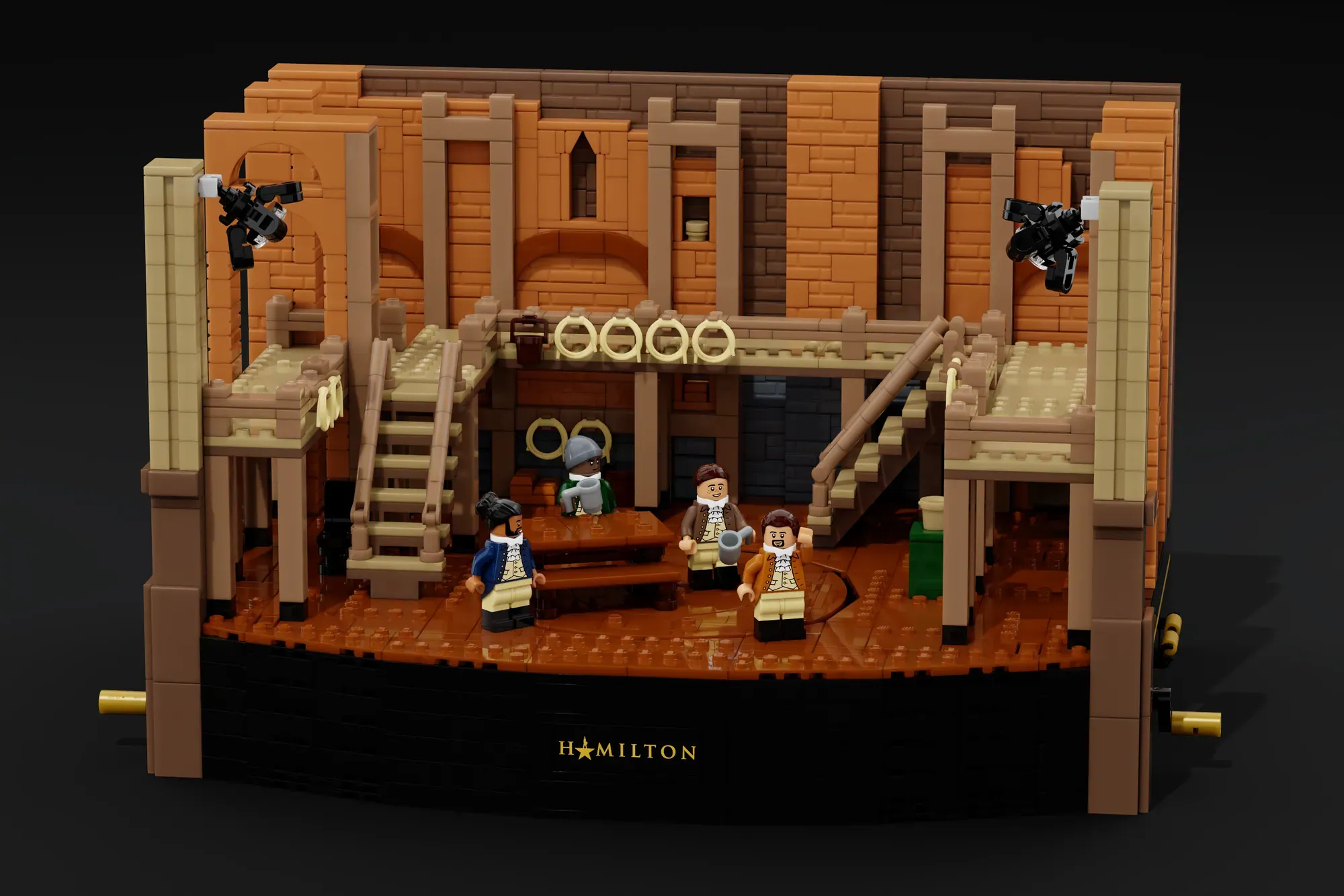 Musicalul Hamilton face pasul spre universul LEGO: Un proiect de 10.000 de voturi intră în etapa de revizuire